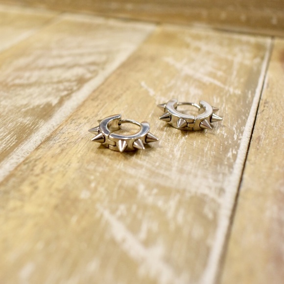 Jewelry - Stainless Steel Spike Earrings